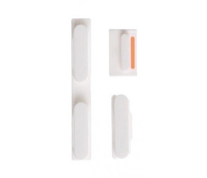 iPhone 5C Mute, Volume and Power Buttons iPhone 5C Mute, Volume and Power Buttons (White)
